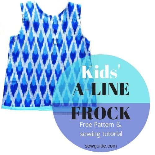 aline frock patter for girls