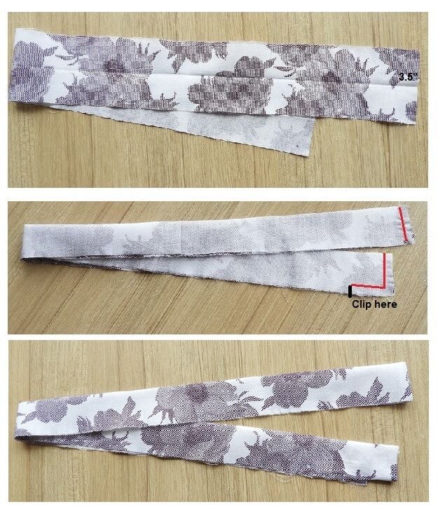 make waistband for the aline skirt sewing pattern