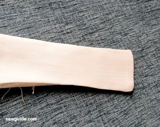 bring the waistband inside out