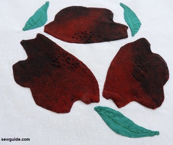 hand sewing appliques