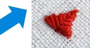 arrowhead stitch