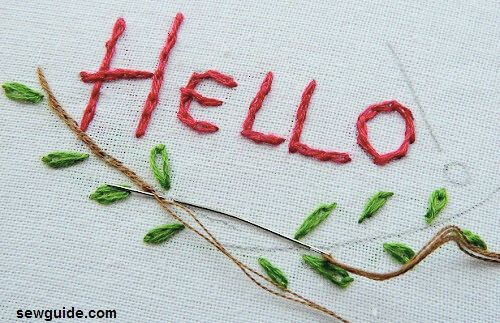letters or names embroidered on baby clothes