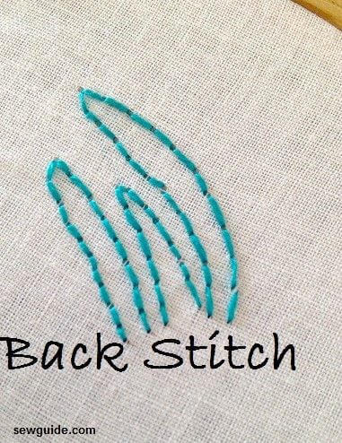 back stitch