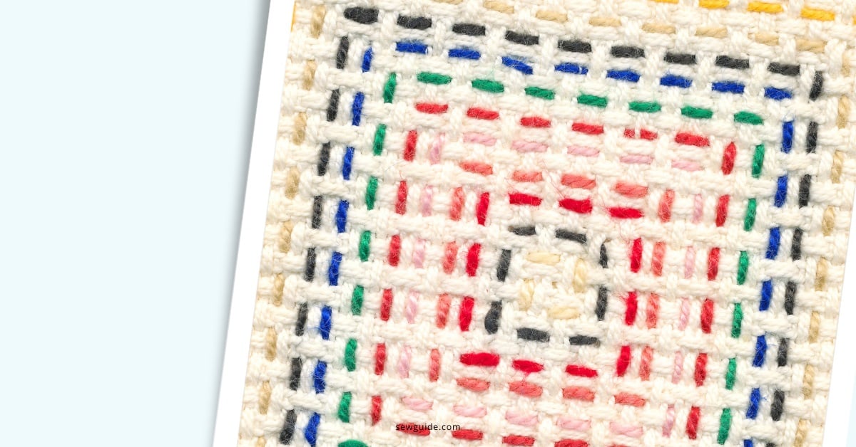 background enbroidering stitches for fabric