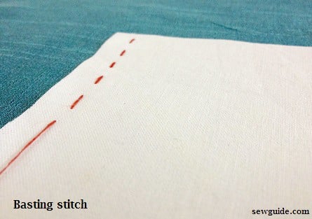 basting stitch
