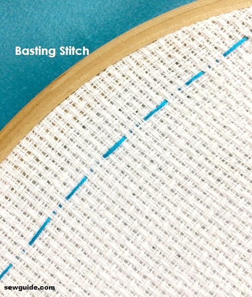 basting stitch