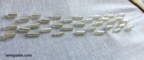 beading border designs using bugle beads