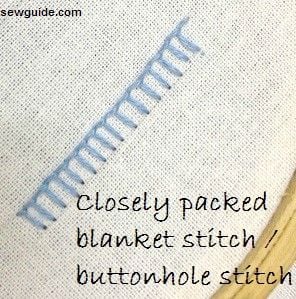 buttonhole stitch