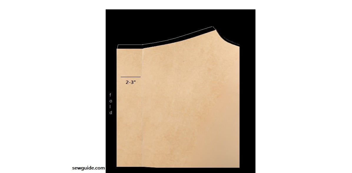 yoke and bodice separated