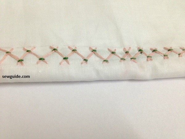 Herringbone Stitch Border