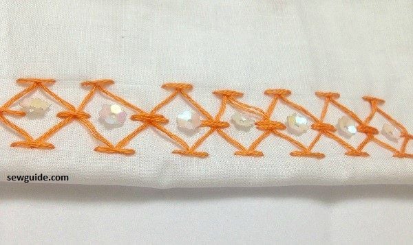 Double chevron stitch