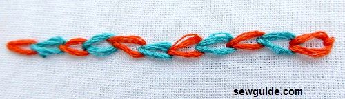 Alternating stitch
