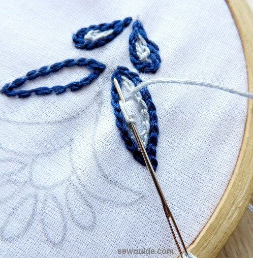 chain stitch embroidery