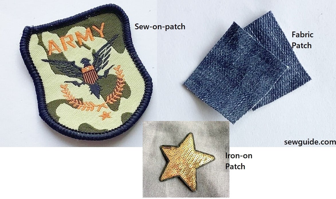 fabric patches types