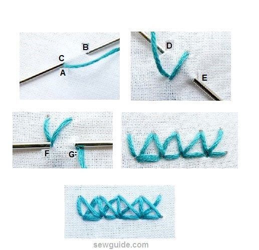 how to stitch italian crossstitch variation