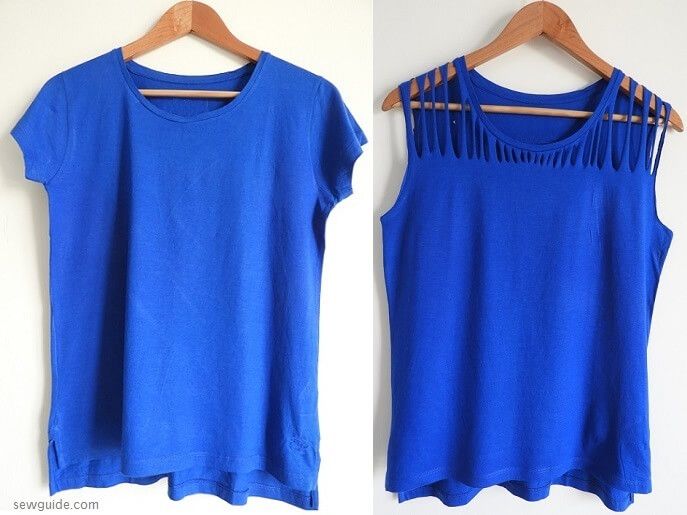 tshirt cutting step by step