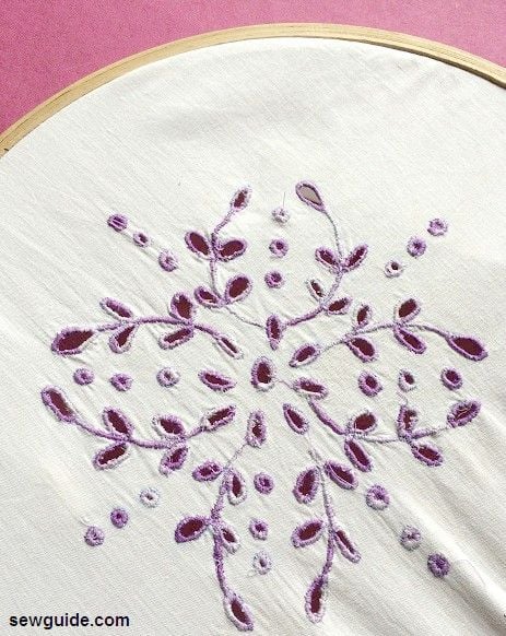 cutwork embroidery