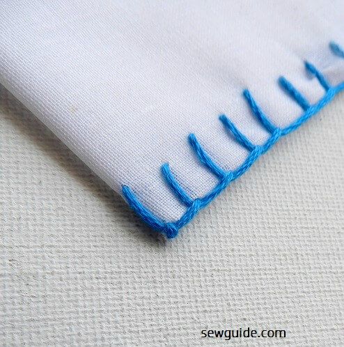blanket stitches
