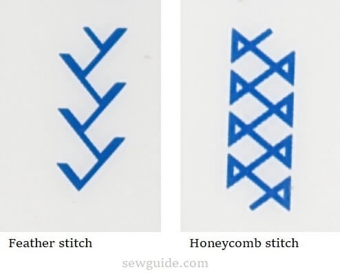 make decorative stitches