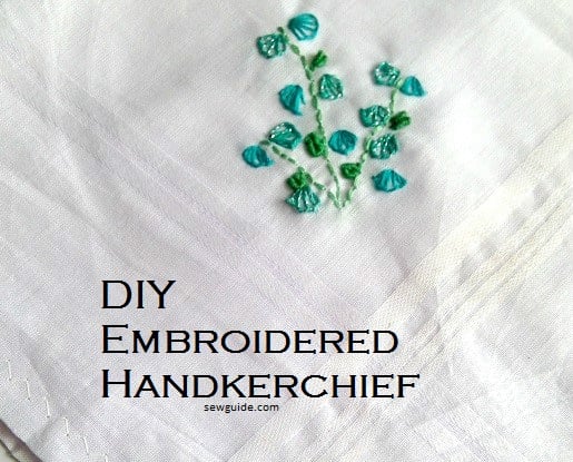 embroidered handkerchief