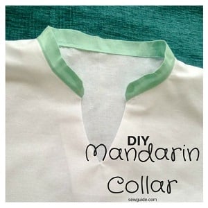 mandarin collar