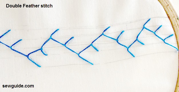 double feather stitch