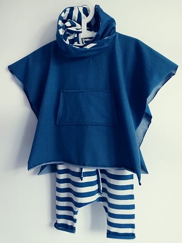 How to sew poncho - free patterns