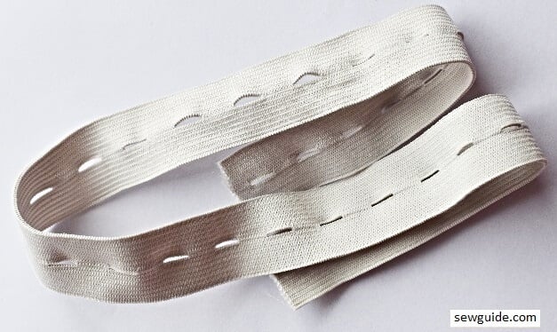 different types of elastic -Buttonhole elastic