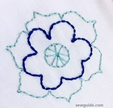 make an emmbroidered motif