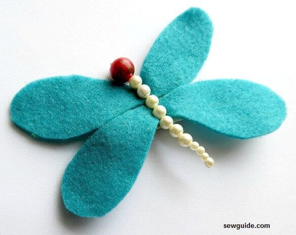 beaded butterfly