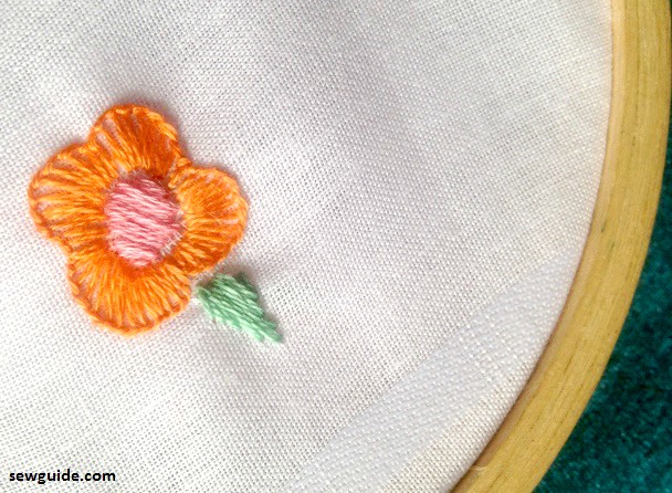 Close buttonhole stitch 