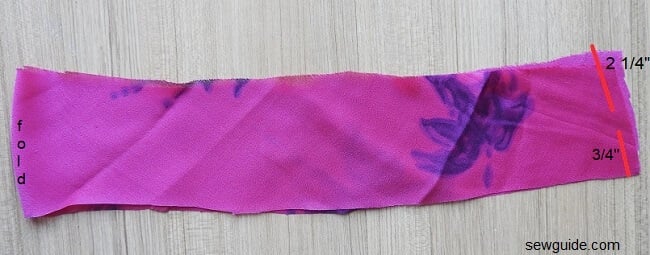 waist band for sewing the full length skirt