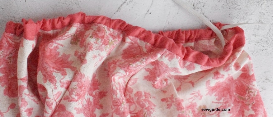 add elastic into casing