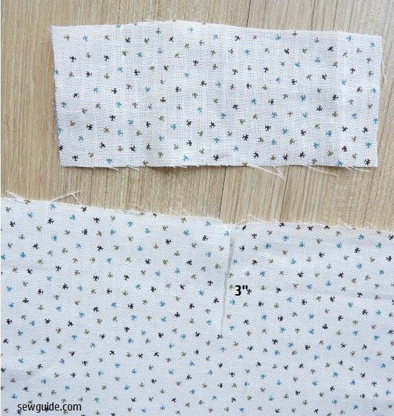 placket for the skirt back