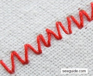 hand embroidery stitch 42 zig zag embroidery stitch