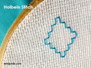 Holbein stitch