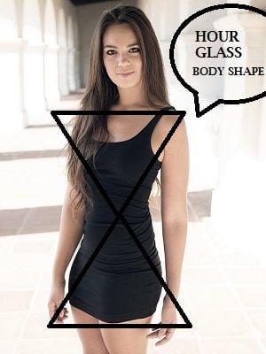 hourglass body shape