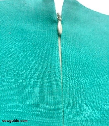sew an invisible zipper