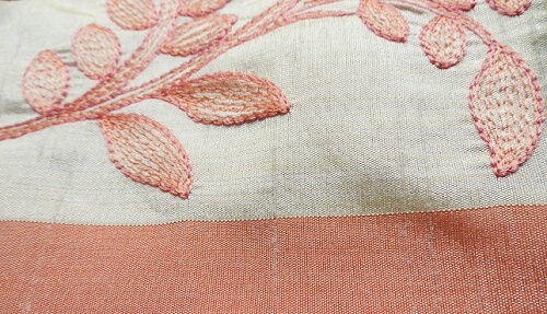 darning stitches made inside an embroidery design