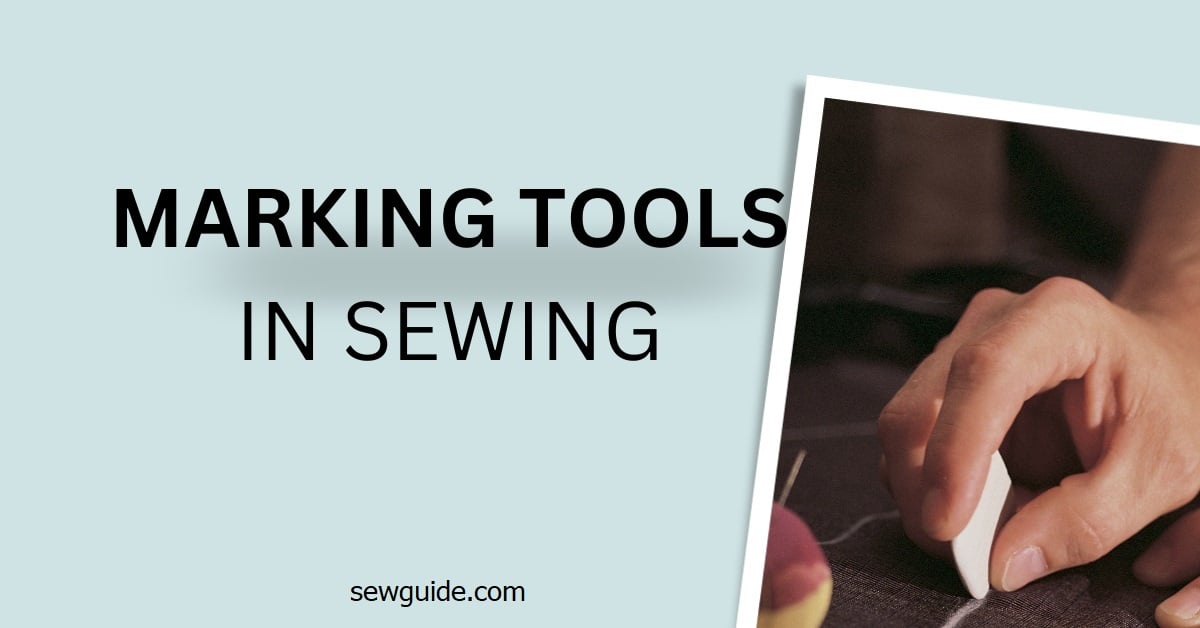 marking tools used in marking patterns in sewing.