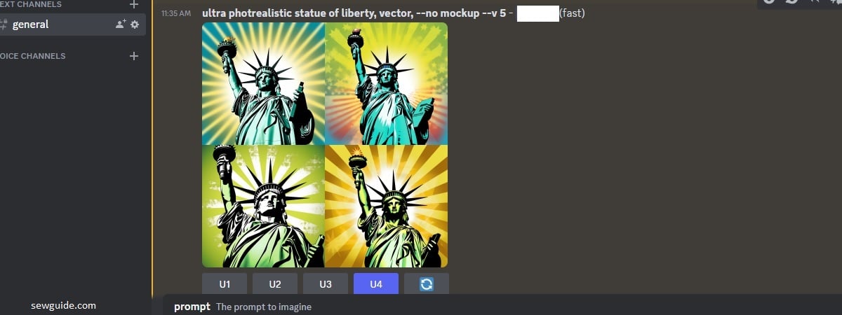 prints made in midjourney