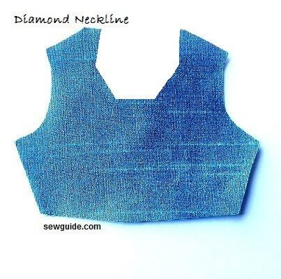 diamond necklines