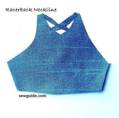 racerback necklines neck shapes for dresses