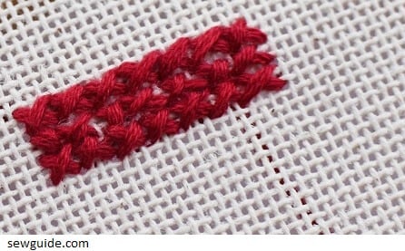 cross stitch is a basic needle point stitches