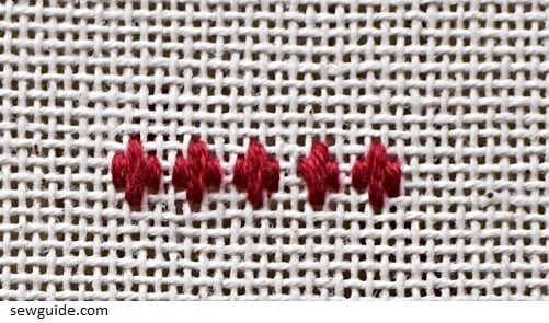 hungarian stitch in needle point