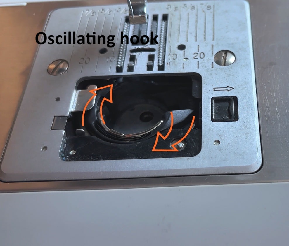 oscillating hook
