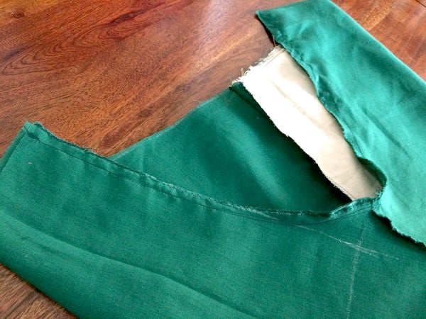 sew the crotch seams of the pants