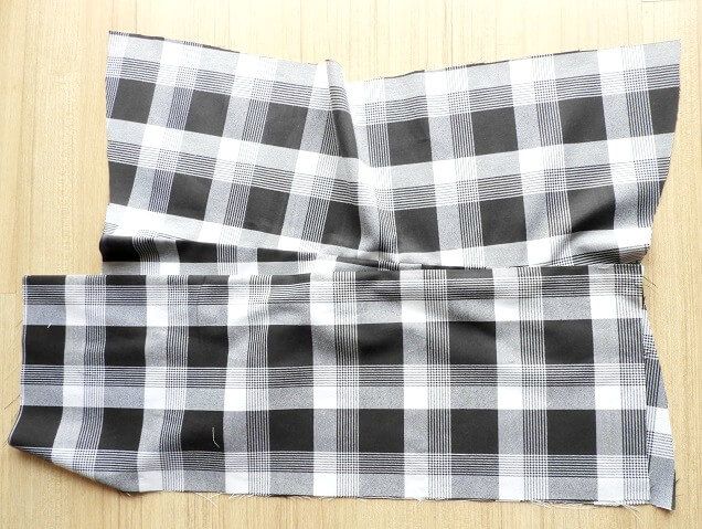 sew box pleated skirt