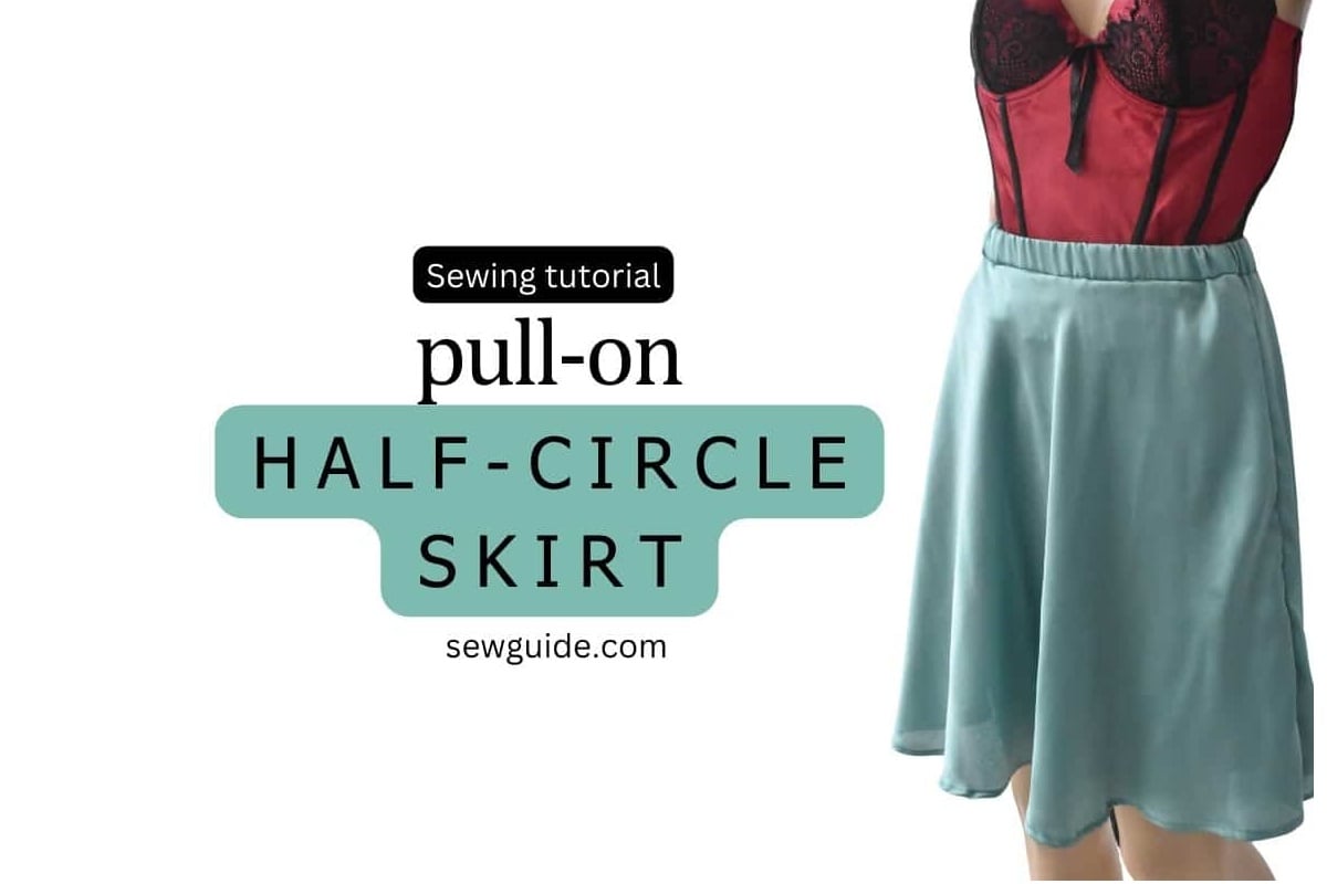 pull on skirt sewing