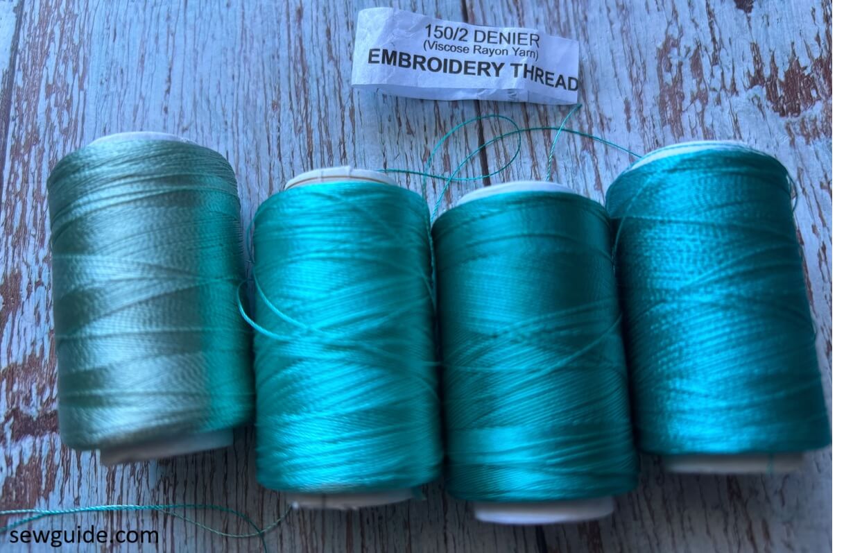 rayon embroidery thread